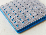 Diego Wallet - Grey/Aqua mrkt