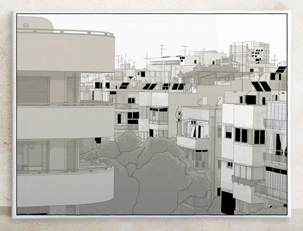 Dizengoff Horizontal Canvas