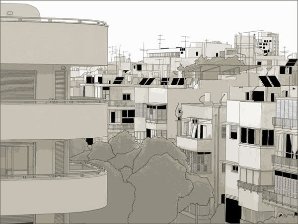 Dizengoff A3 Print