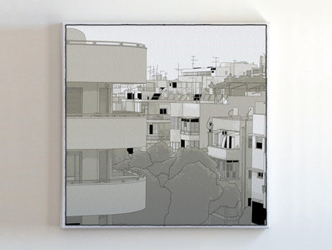 Dizengoff Square Canvas