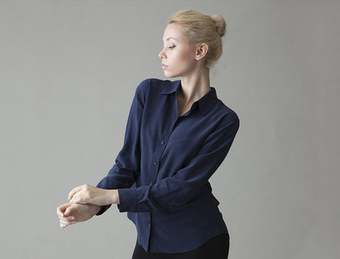 Dragon Seed Hepburn Blouse