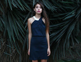 Dress with Neck Detail