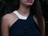 Dress with Neck Detail