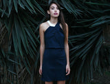 Dress with Neck Detail