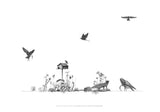 Biological Pest Control Ecosystem Eyal Landman drawing print