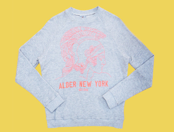 Alder New York Embroidered Sweatshirt Spartan