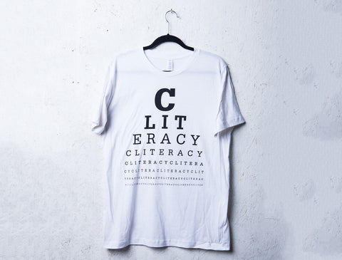 EYE CHART | Unisex T-Shirt, Black on White