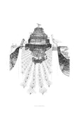 Field of View Eyal Landman drawing print