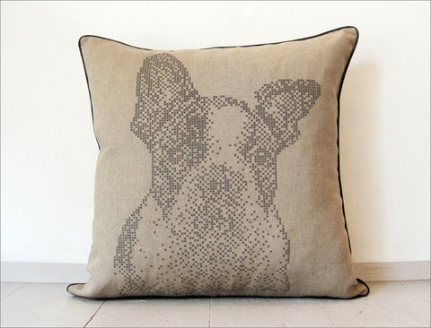 Handmade French Bulldog Pillow