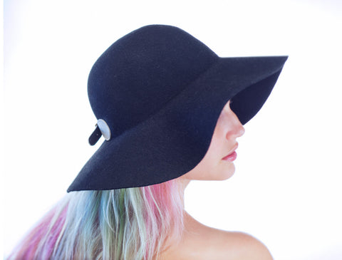 GW Wide Brimmed Felt Hat