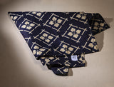 Geometric Flowers Pocket Square Faburiq