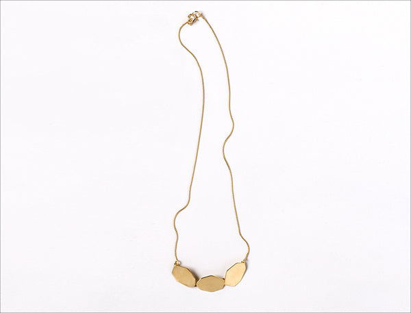 Gold Nuggets Necklace