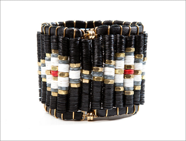 BLACK Collection Golden Rug Bracelet