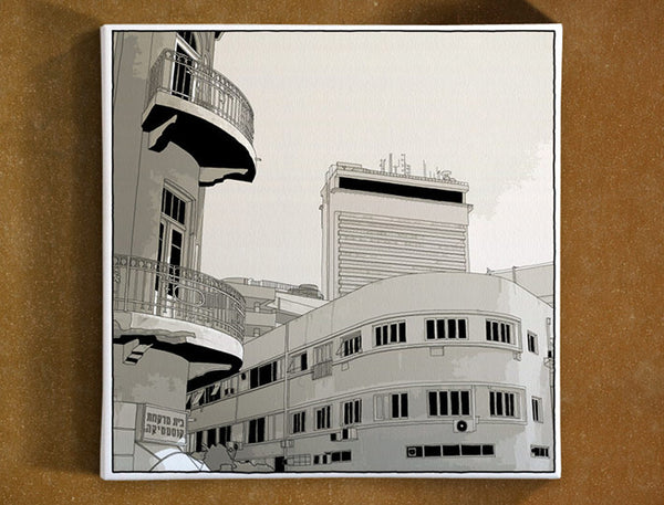 Gruzenberg Square Canvas