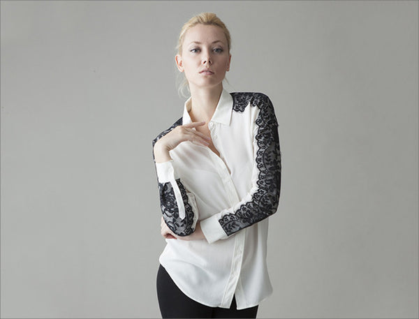 Coming to Dinner Hepburn Blouse