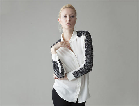 Coming to Dinner Hepburn Blouse
