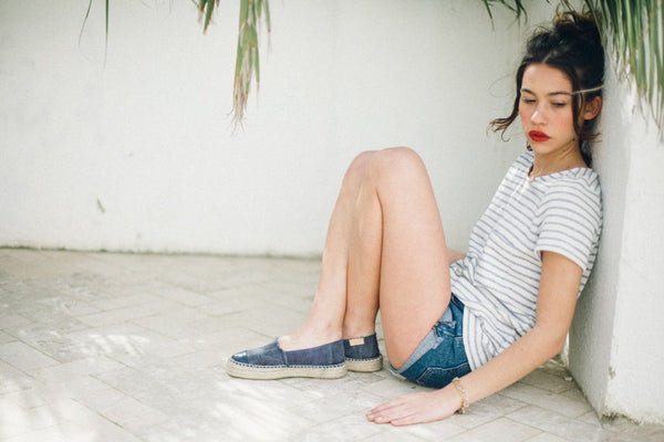 Amalfi Flat Ocean Navy
