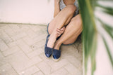 Amalfi Flat Ocean Navy