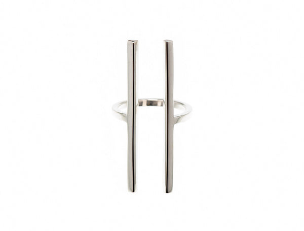 Initial Ring Silver