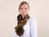 ITALIAN MEADOW Celia Gould scarf