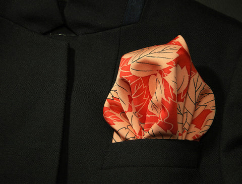 Japanese Happa Pocket Square