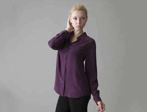 Journey into the Night Hepburn Blouse