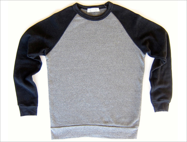 KIMEM me Suive Print Sweater - Black & Grey