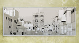 King George Panoramic Canvas