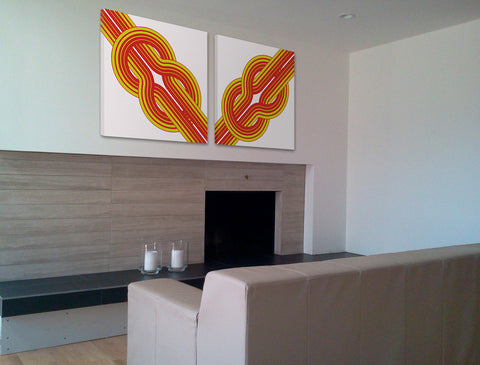 "Knot" Yellow