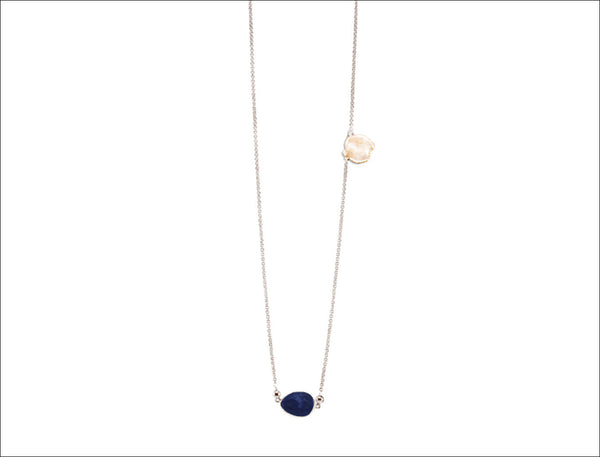 Lapis-Lazuli SIlver Jessica Necklace/Bracelet