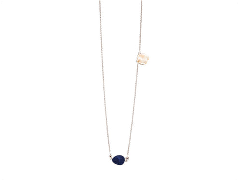 Lapis-Lazuli SIlver Jessica Necklace/Bracelet