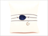Lapis-Lazuli SIlver Jessica Necklace/Bracelet