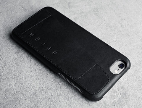 Leather Wallet Case 80° for iPhone 6 - Black
