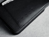 Leather Wallet Case 80° for iPhone 6 - Black