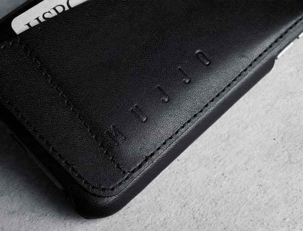Leather Wallet Case 80° for iPhone 6 - Black