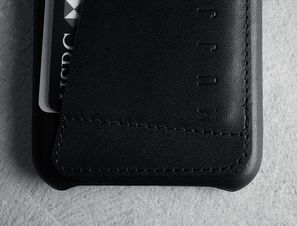 Leather Wallet Case 80° for iPhone 6 - Black