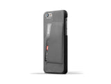 Leather Wallet Case 80° for iPhone 6 - Grey
