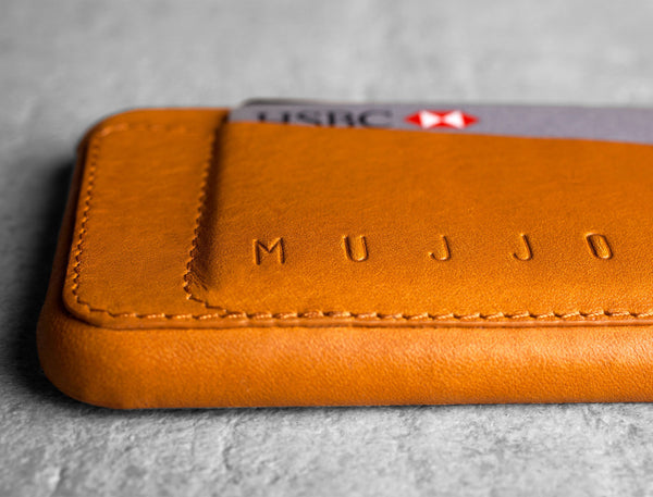 Leather Wallet Case 80° for iPhone 6 - Tan