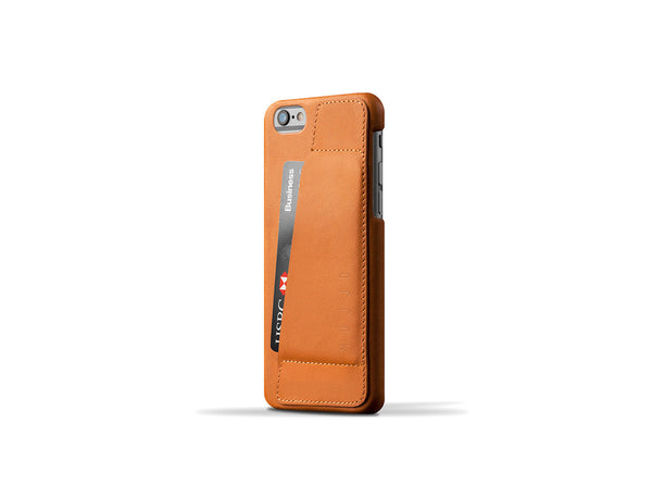 Leather Wallet Case 80° for iPhone 6 - Tan
