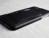 Leather Wallet Case 80° for iPhone 6 Plus - Black
