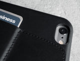 Leather Wallet Case 80° for iPhone 6 Plus - Black