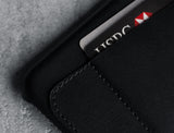 Leather Wallet Case 80° for iPhone 6 Plus - Black