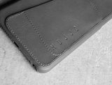 Leather Wallet Case 80° for iPhone 6 Plus - Grey