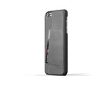 Leather Wallet Case 80° for iPhone 6 Plus - Grey