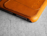 Leather Wallet Case 80° for iPhone 6 Plus - Tan