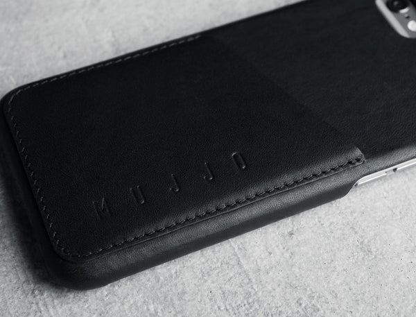 Leather Wallet Case for iPhone 6 - Black