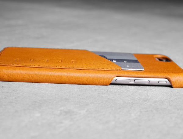 Leather Wallet Case for iPhone 6 - Tan