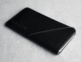 Leather Wallet Sleeve for iPhone 6 - Black