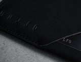 Leather Wallet Sleeve for iPhone 6 - Black