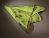 Light Green Pocket Square Faburiq